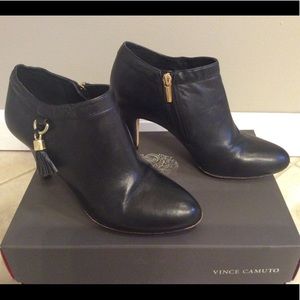 Vince Camuto Black Booties